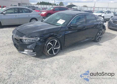 2018 Honda Accord Sport из США, поврежденный, VIN 1HGCV1F34JA161857